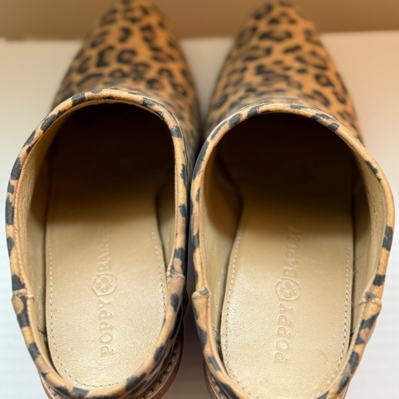 Poppy Barley Leopard Mule Boots - Picture 4 of 5